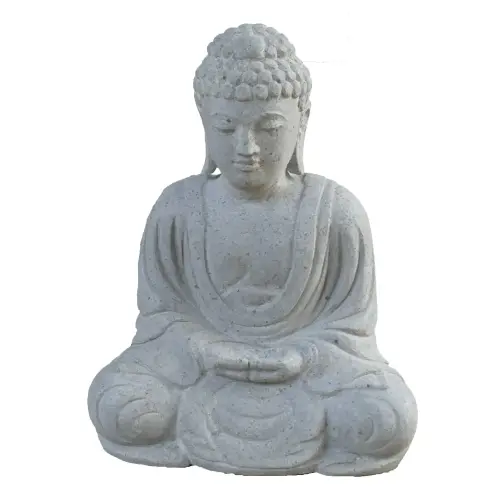 Product image of the product “Seated Buddha - Japanese Style, in the sizes from 50cm to 150cm, Natural finish 50 cm”